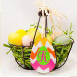 SALE ~ Easter Egg Shaped Acrylic ~ 5 pc Sets ~ 4.3" x 3" Glitter 1 side only ~ Limited Colors