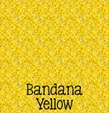 Bandana ~ Leon's Pattern ~ Vinyl, Leatherette, HTV, Acrylic, Sublimation