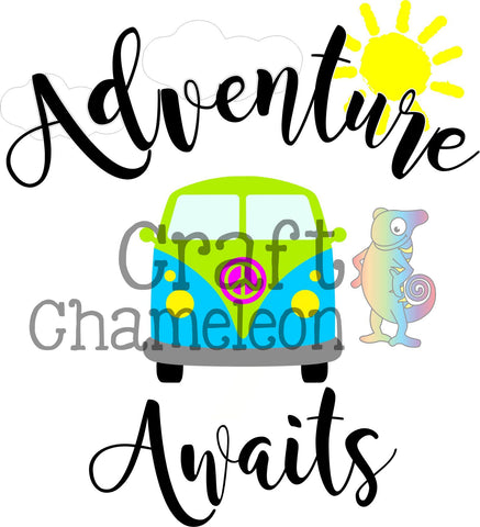 Adventure Awaits Digital Design - CraftChameleon