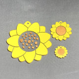 Sunflower Acrylic Blank Shape ~ Multiple Sizes