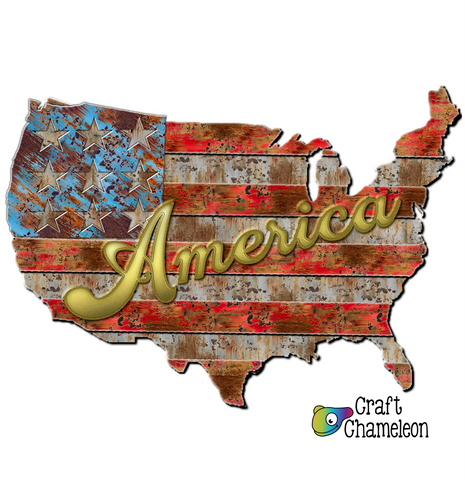 America Sublimation Design Only
