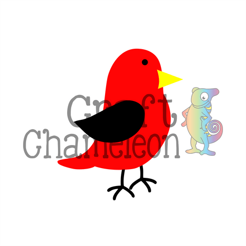 Bird Digital Design - CraftChameleon
