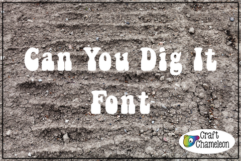 Can You Dig It Font