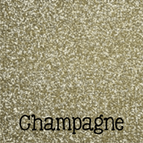 Siser Glitter Heat Transfer Vinyl - Champagne Glitter