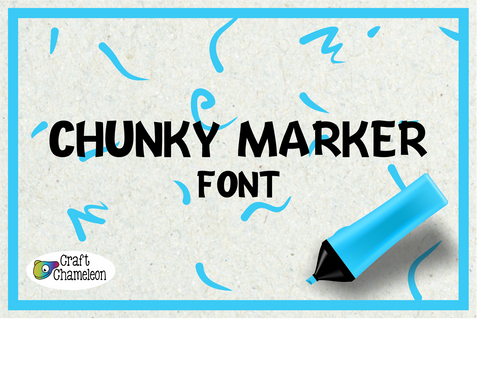 Chunky Marker Font