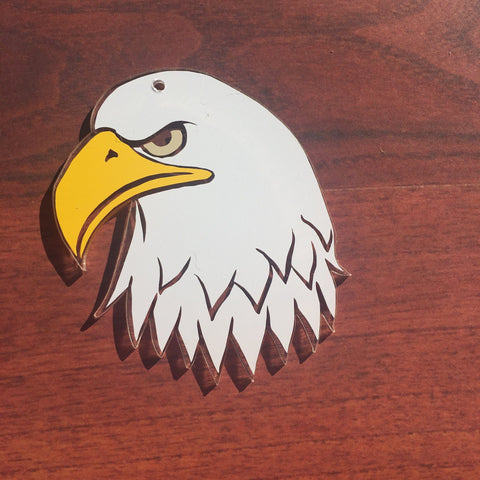 Eagle Head Shaped Acrylic - CraftChameleon
 - 1