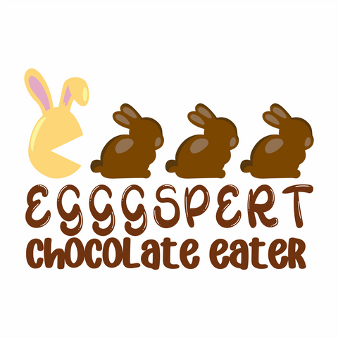 Eggspert Chocolate Easter Design Only