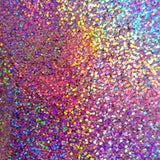 Holographic Glitter Adhesive Vinyl ~ 12" x 12" sheets - Rose Gold Glitter Holographic