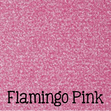 Siser Glitter Heat Transfer Vinyl - Flamingo Pink Glitter