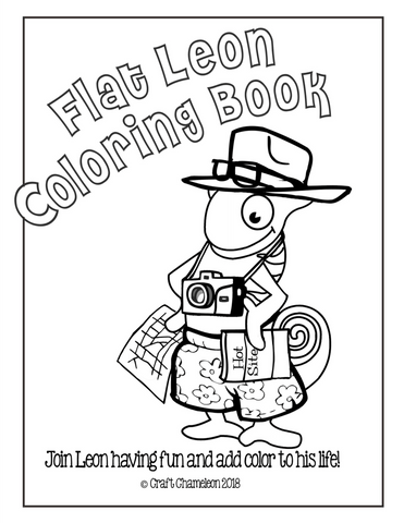 Leon Printable Coloring Book