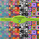 Granny Squares ~ Leon's Pattern ~ Vinyl, Leatherette, HTV, Acrylic, Sublimation