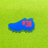 Cleat Soccer Baseball Football Shoe Acrylic Shape - CraftChameleon
 - 1