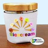 Ice Cream Holder Sublimation Digital Design