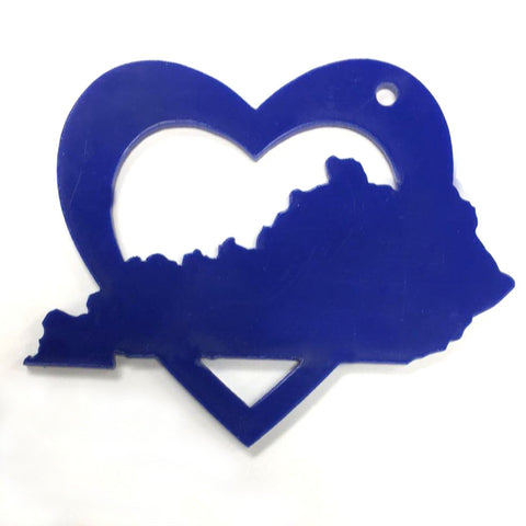 States in a Heart Acrylic Shape ~ Multiple States - CraftChameleon