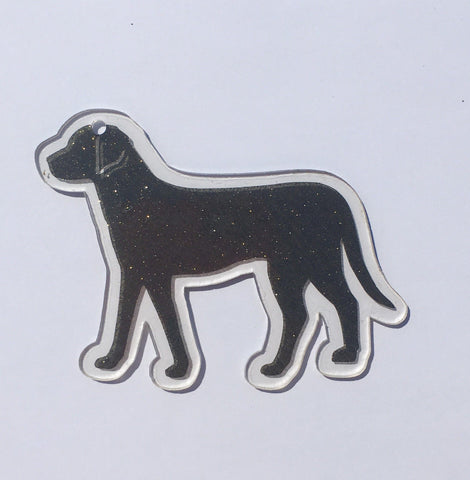 Labrador Lab Full Body Dog Acrylic Shape - CraftChameleon