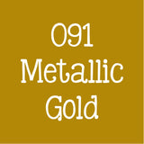 Oracal 651 12 x12 Sheets Permanent Adhesive Vinyl - 091 Metallic Gold