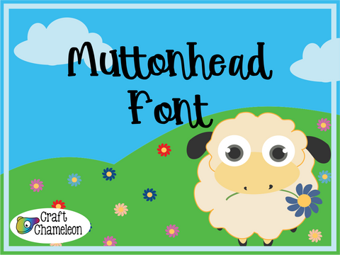 Muttonhead Font