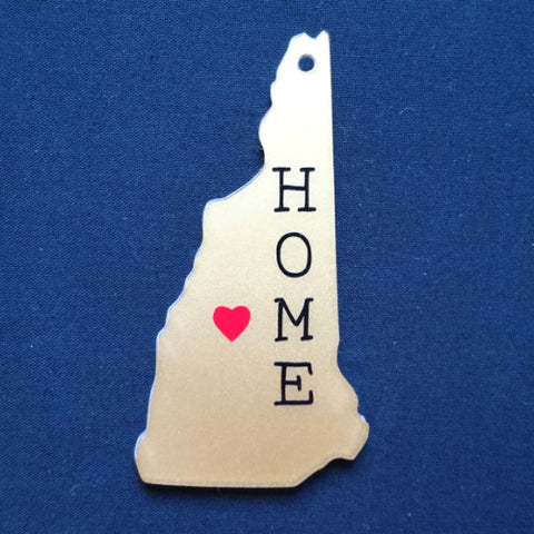 New Hampshire Acrylic State Shape ~ Multiple Sizes