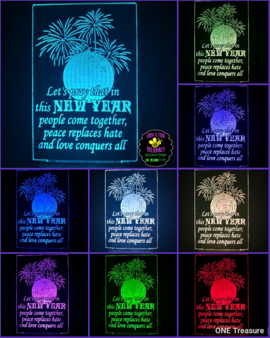 New Year's Prayer Light Base Design by ONE Designs DESIGN ONLY