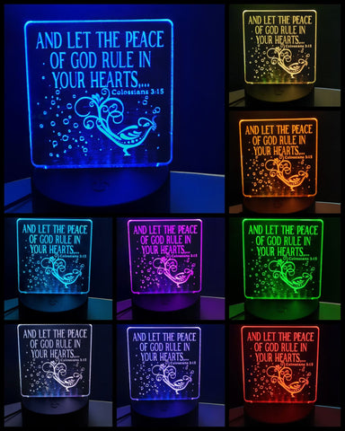Colossians 3:15 Light Base Design by ONE Designs DESIGN ONLY