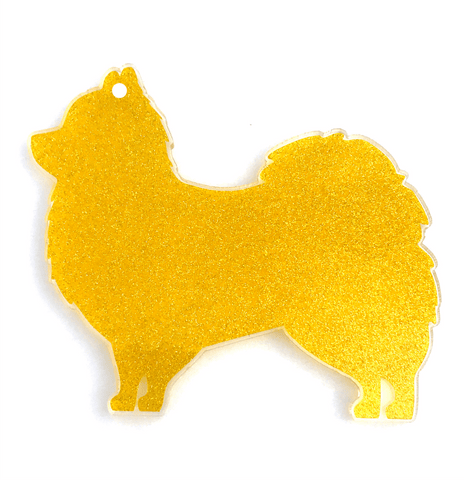 Pomeranian Dog Acrylic Shape ~ Multiple Sizes - CraftChameleon