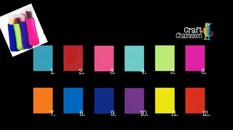 Multiple Colors Neoprene Popsicle Sleeves/Pen Holder/Utensil Holder - CraftChameleon