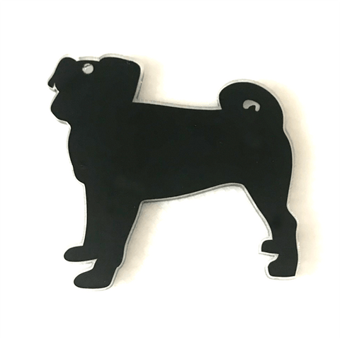 Pug Dog Acrylic Shape ~ Multiple Sizes - CraftChameleon