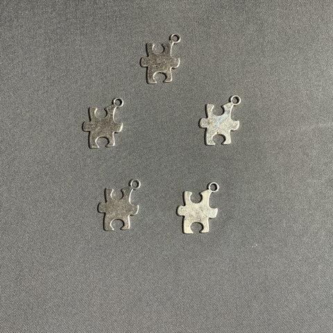 Puzzle Piece Charms