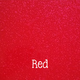 12 x12 Glitter Leatherette Vinyl Faux Leather Sheets - Red