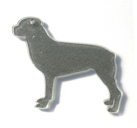 Rottweiler Dog Acrylic Shape - CraftChameleon