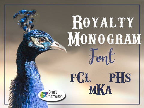 Royalty Monogram Font