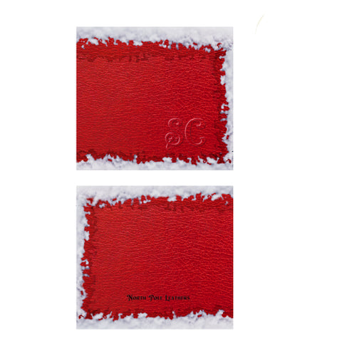Santa's Wallet and Buttons Sublimation Transfers