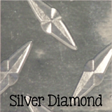 Fantasy Film 12 x12 Sheets Adhesive Vinyl - Silver Diamond