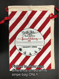 Santa Sacks - Christmas Bags - Ready for you monogram or personalize