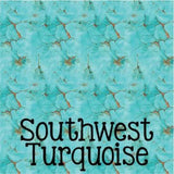 Acrylic Post it Note Pad Holders - Southwest Turquoise