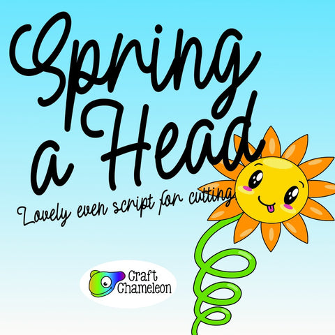 Spring A Head Font