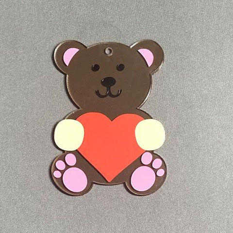 Teddy Bear Acrylic Blank Shape
