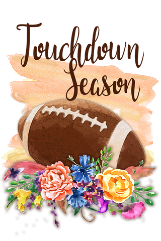 Touchdown Season Garden Flag Sized Sublimation Transfers