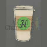 Acrylic Travel Coffee Cup Shape - CraftChameleon
 - 1