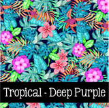 Tropical ~ Leon's Pattern ~ Vinyl, Leatherette, HTV, Acrylic, Sublimation