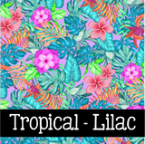 Tropical ~ Leon's Pattern ~ Vinyl, Leatherette, HTV, Acrylic, Sublimation