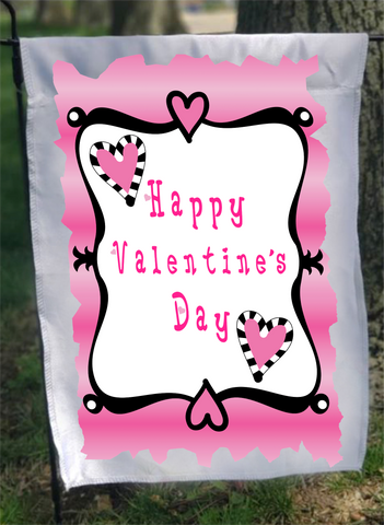 Valentine Garden Flag Sized Sublimation Transfers