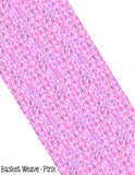 Sublimation Transfer Patterns for Polyester Mask - Basket Weave - Pink