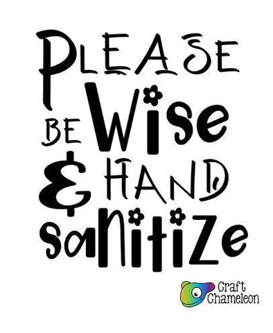 Be Kind Hand Sanitize Design Only