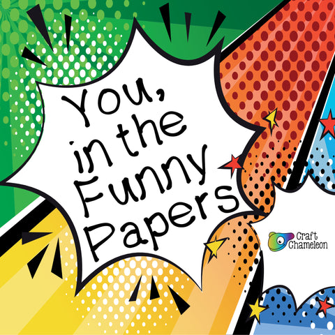You, In The Funny Papers Font