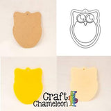 Owl Acrylic Shape - CraftChameleon
 - 1