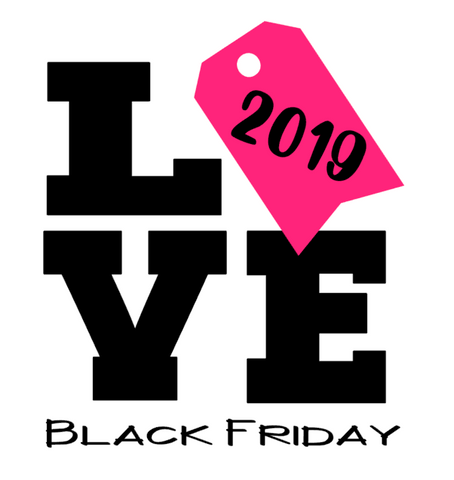 LOVE Black Friday Wordart Digital Design