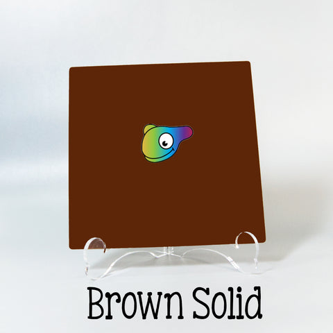 Brown Solid Color Acrylic Sheets ~ Multiple Sizes