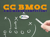 BMOC Font - A Big Man on Campus Font ~ Multiple Styles - Solid