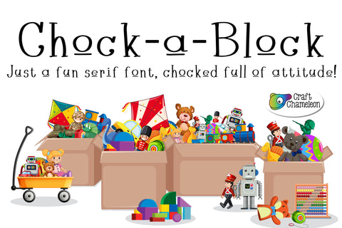 Chock A Block Font